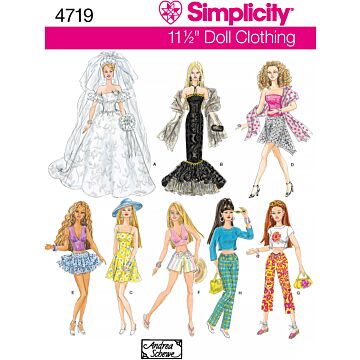 Simplicity 4719 - Dockkläder