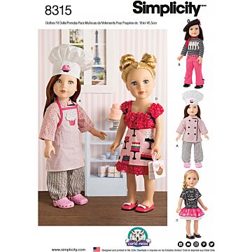 Simplicity 8315 - Dockkläder