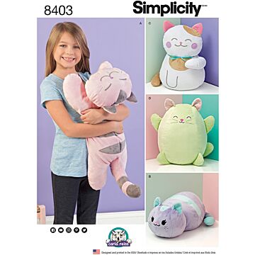 Simplicity 8403 - Stuffed Kitties