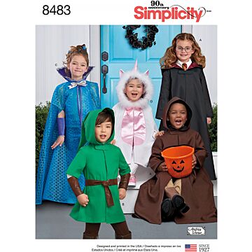 Simplicity 8483 - Utklädningskläder - Maskerad Sim