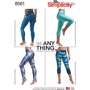 Simplicity 8561 - Dam - Idrott
