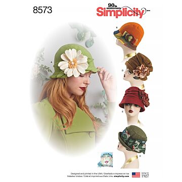 Simplicity 8573 - Dam - Hatt