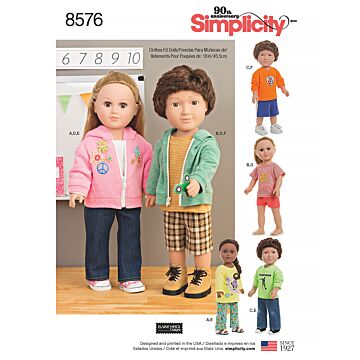 Simplicity 8576 - Dockkläder