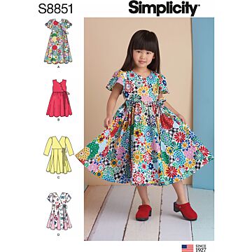 Simplicity 8851 - Klänning Kjol - Dam