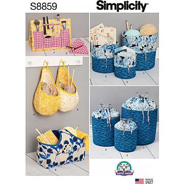Simplicity 8859 - Pattern S8859 Organizers