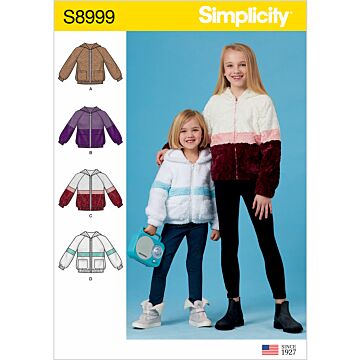 Simplicity 8999 - Jacka - Flicka