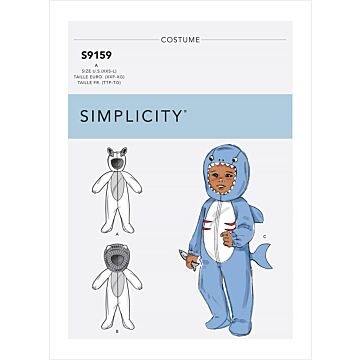 Simplicity 9159 - Utklädningskläder - Baby - Maskerad