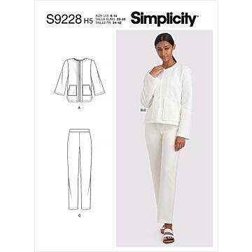 Simplicity 9228 - Jacka Byxa - Dam