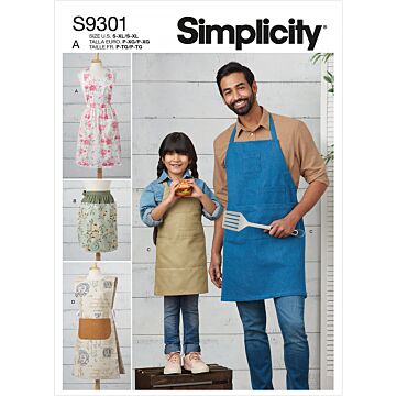Simplicity 9301 - Förkläde