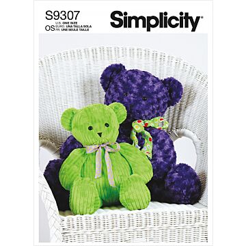 Simplicity 9307 - Mjukisdjur