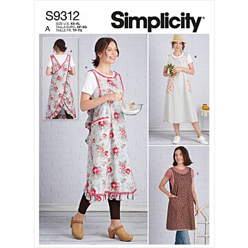 Simplicity 9312 - Förkläde - Dam