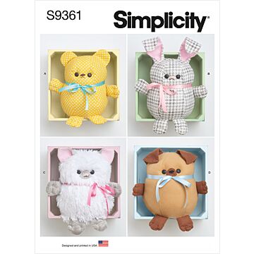 Simplicity 9361 - Mjukisdjur