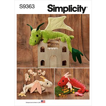Simplicity 9363 - Mjukisdjur