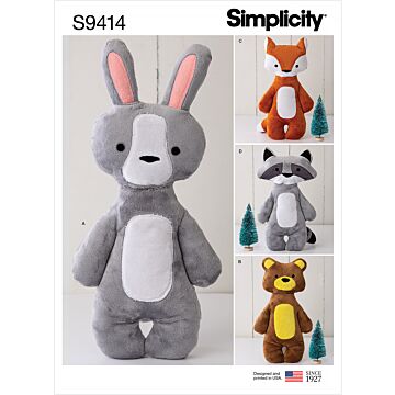Simplicity 9414 - Mjukisdjur