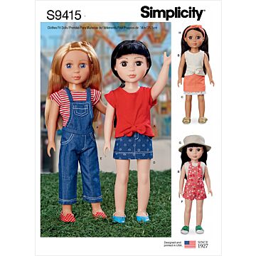 Simplicity 9415 - Dockkläder