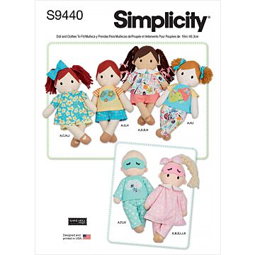 Simplicity 9440 - Dockkläder