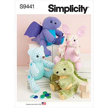 Simplicity 9441 - Mjukisdjur