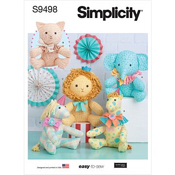 Simplicity 9498 - Mjukisdjur