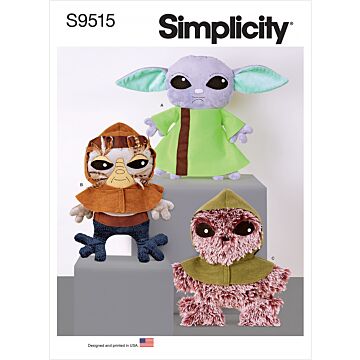Simplicity 9515 - Mjukisdjur