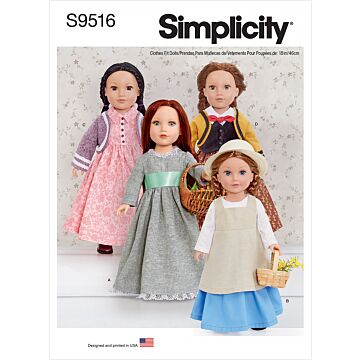 Simplicity 9516 - Dockkläder
