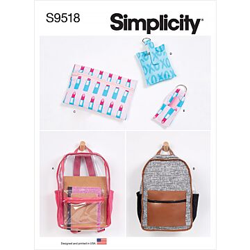 Simplicity 9518 - Accessoarer Väska