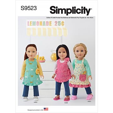 Simplicity 9523 - Dockkläder