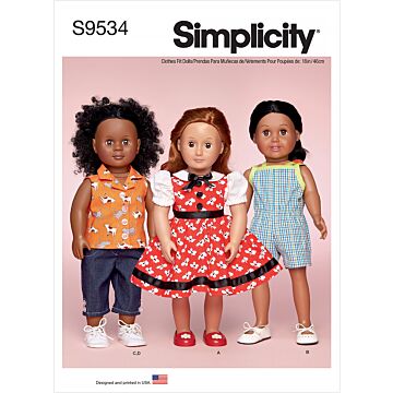Simplicity 9534 - Dockkläder