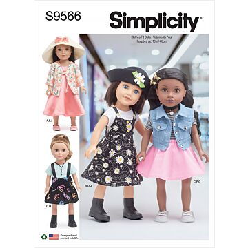 Simplicity 9566 - Dockkläder