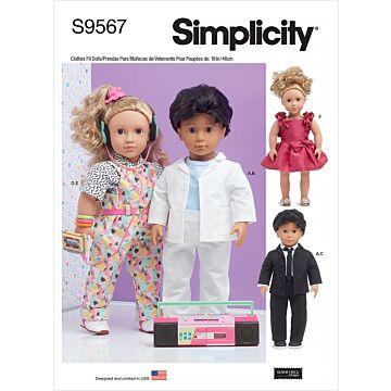 Simplicity 9567 - Dockkläder