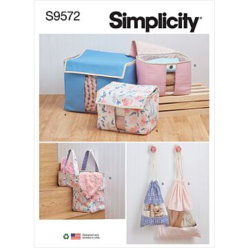Simplicity 9572 - Inredning Väska