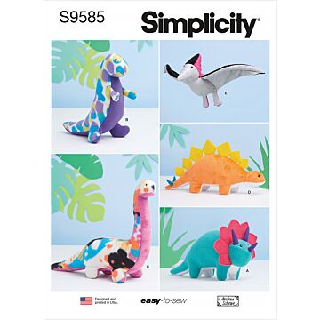 Simplicity 9585 - Mjukisdjur
