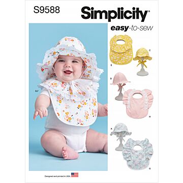 Simplicity 9588 - Baby - Hatt