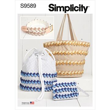 Simplicity 9589 - Dam - Accessoarer Väska