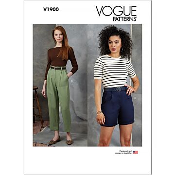 Vogue Symönster dambyxor shorts #V1900 storlek 44-52