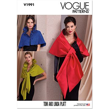 Vogue Patterns 1991 - Dam - Accessoarer
