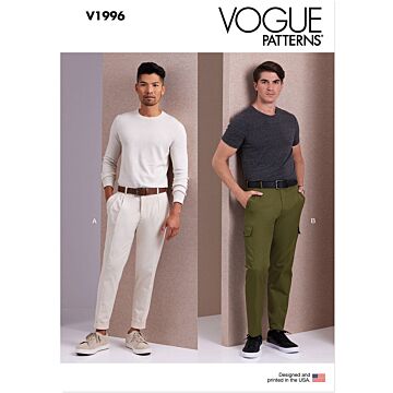 Vogue Symönster för herrbyxor med slim fit #V1996 storlek 54-62