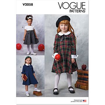 Vogue Patterns 2058 - Klänning - Flicka