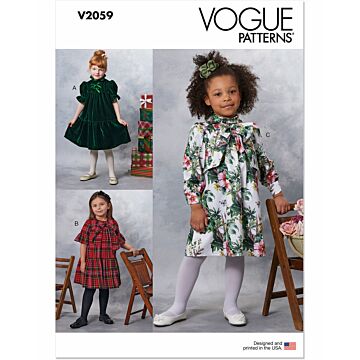 Vogue Patterns 2059 - Klänning - Flicka