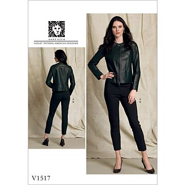 Vogue Patterns 1517 - Jacka Byxa - Dam - Design: Anne Klein