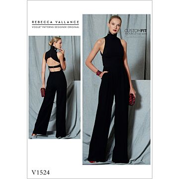 Vogue Patterns 1524 - Jumpsuit - Dam - Design: Rebecca Vallance