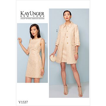 Vogue Patterns 1537 - Jacka Kappa - Dam - Design: Kay Unger