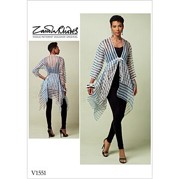 Vogue Patterns 1551 - Blus Jacka - Dam