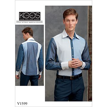 Vogue Patterns 1599 - Skjorta - Herr - Design: Koos van den Akker