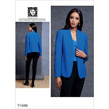 Vogue Symönster damjacka och byxor #V1606 storlek 40-48