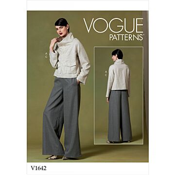 Vogue Patterns 1642 - Top Byxa - Dam