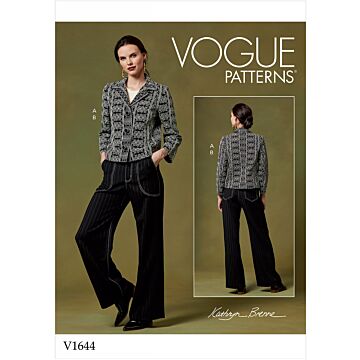 Vogue Patterns 1644 - Jacka Top Byxa - Dam