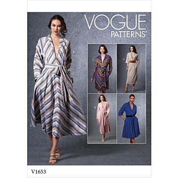 Vogue Patterns 1653 - Klännning - Dam