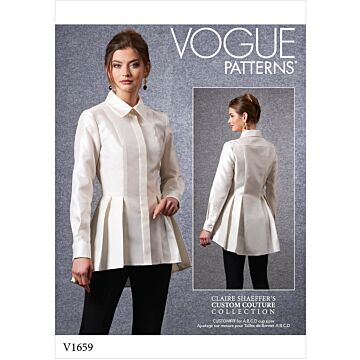 Vogue Patterns 1659 - Skjorta - Dam