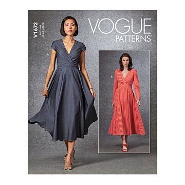 Vogue Patterns 1672 - Klännning - Dam