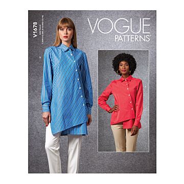 Vogue Patterns 1678 - Skjorta - Dam